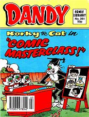 Dandy Comic Library 261 - Korky the Cat in Comic MasterClass (TGMG).cbz
