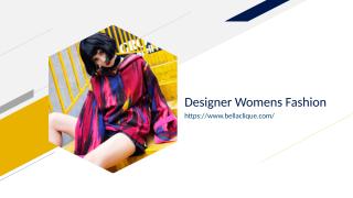 Designer Womens Fashion.ppt