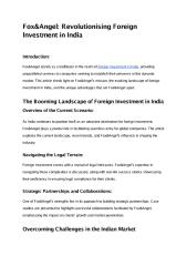 Fox&Angel_ Revolutionising Foreign Investment in India.pdf