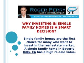 Why Investing in Single Family Homes is a Smart Decision.pptx