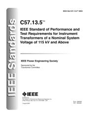 IEEE C57.13.5-2003 IEEE Standard of Performance and Test Requirements for Instrument Transformers of a Nominal System Voltage of 115 kV and Above.pdf