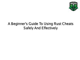 A Beginner's Guide To Using Rust Cheats Safely And Effectively - Télécharger - 4shared  - Cheater Army