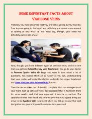 Some Important Facts About Varicose Veins (1).pdf